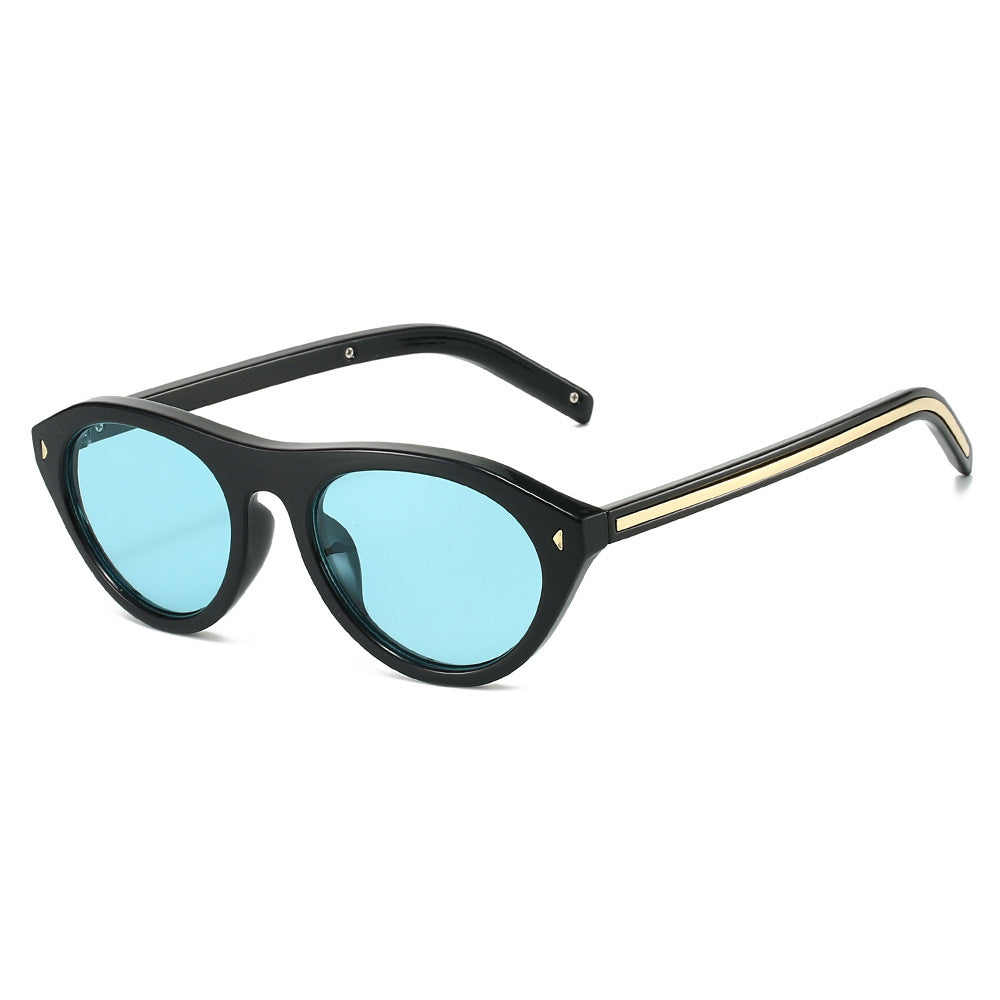 Retro-Inspired Geometric Sunglasses Bowlift
