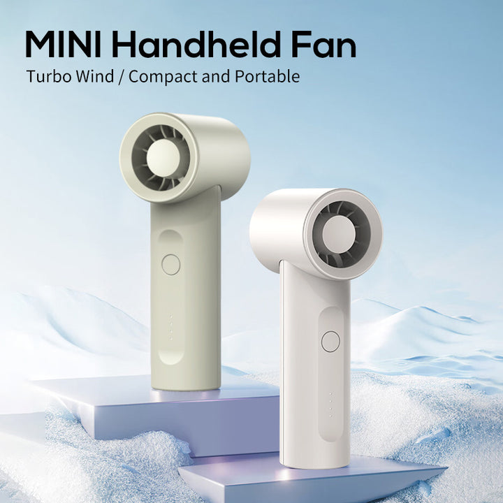 Unisex Handheld USB Rechargeable Personal Cooling Fan Bowlift