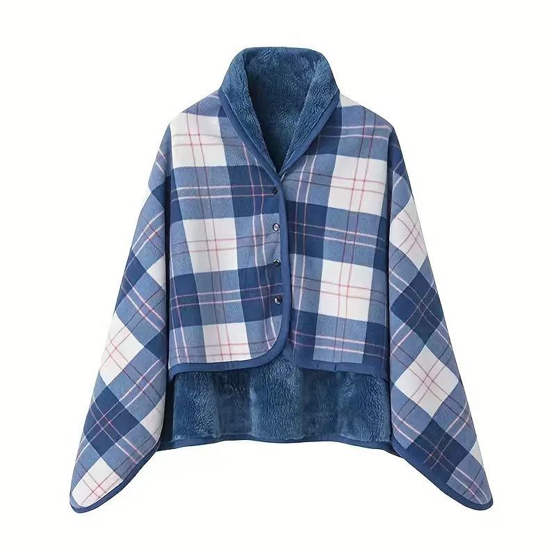 Cozy Plaid Blanket From Bowlift