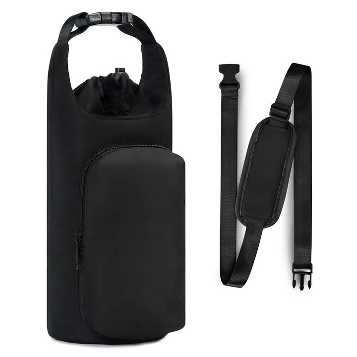 Shopping bag with insulated water bottle compartment Bowlift