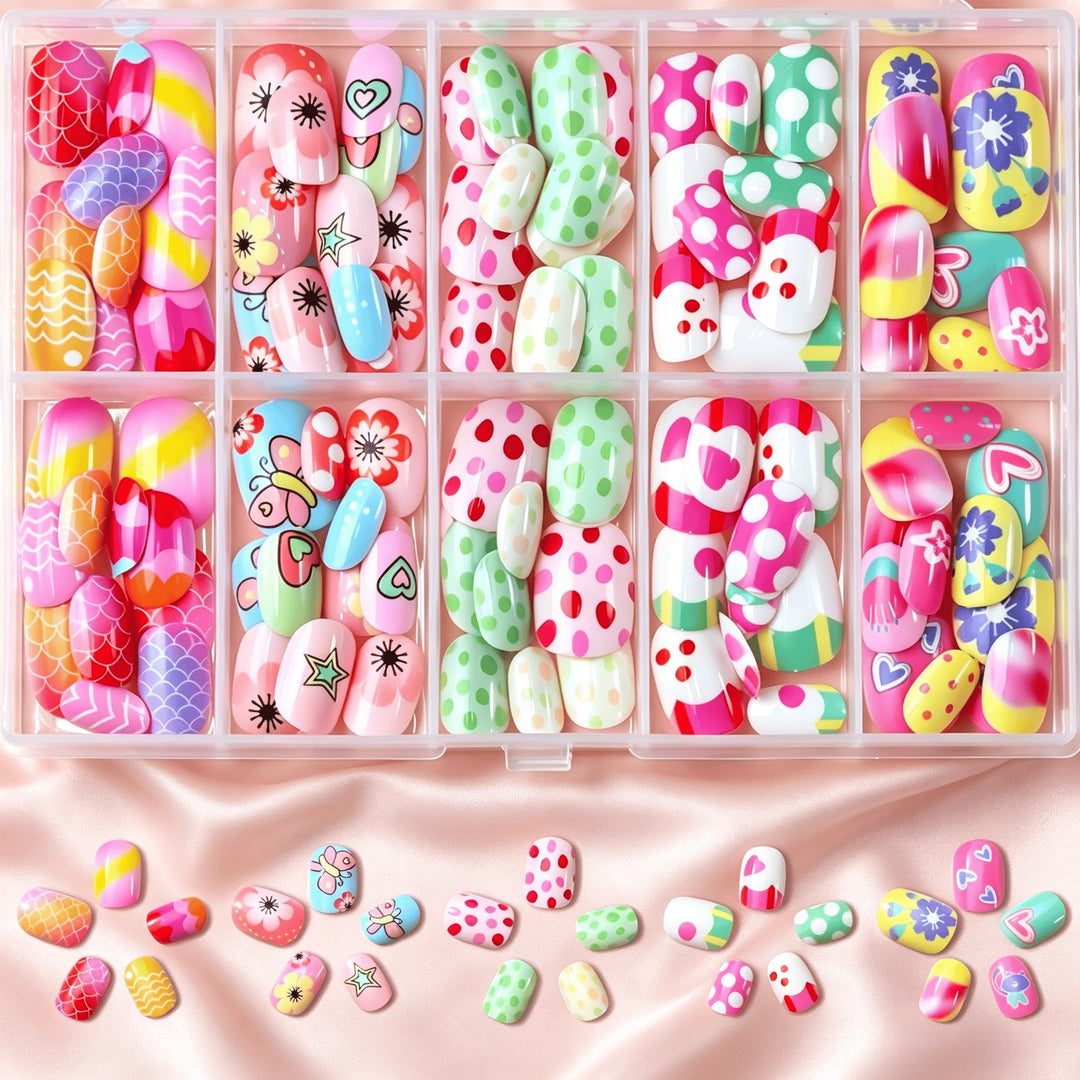 Decorative Nail Art Press-On Collection Bowlift