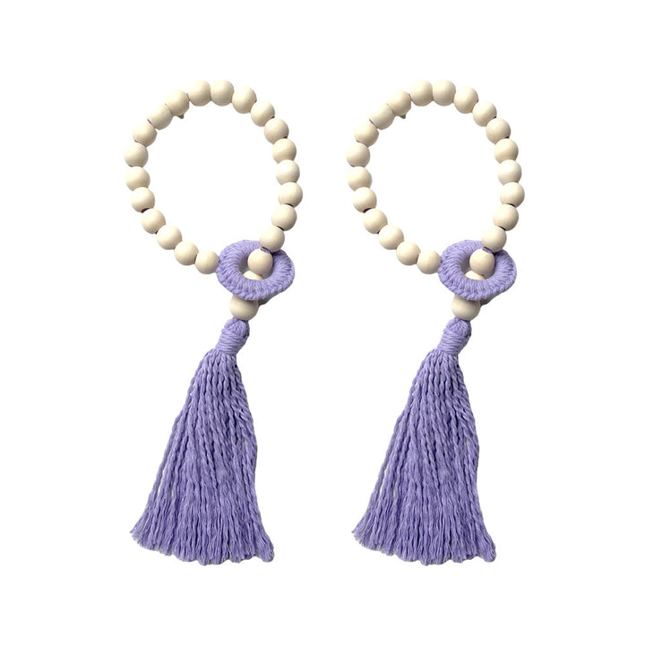 Decorative Beaded Keychain Holder Bowlift