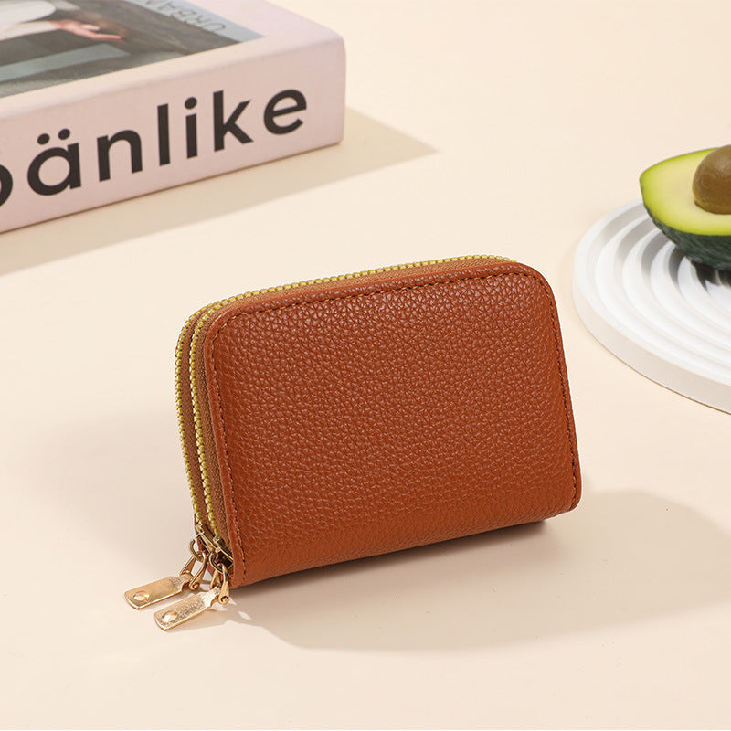 Multi-Pocket Zippered Wallet Bowlift