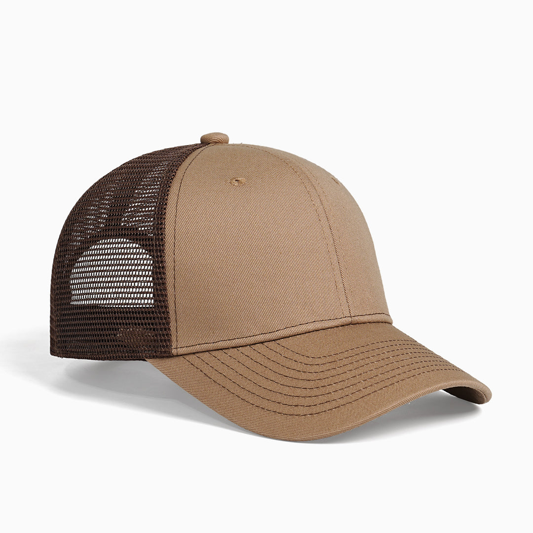 Unisex Trucker Cap with breathable mesh Bowlift