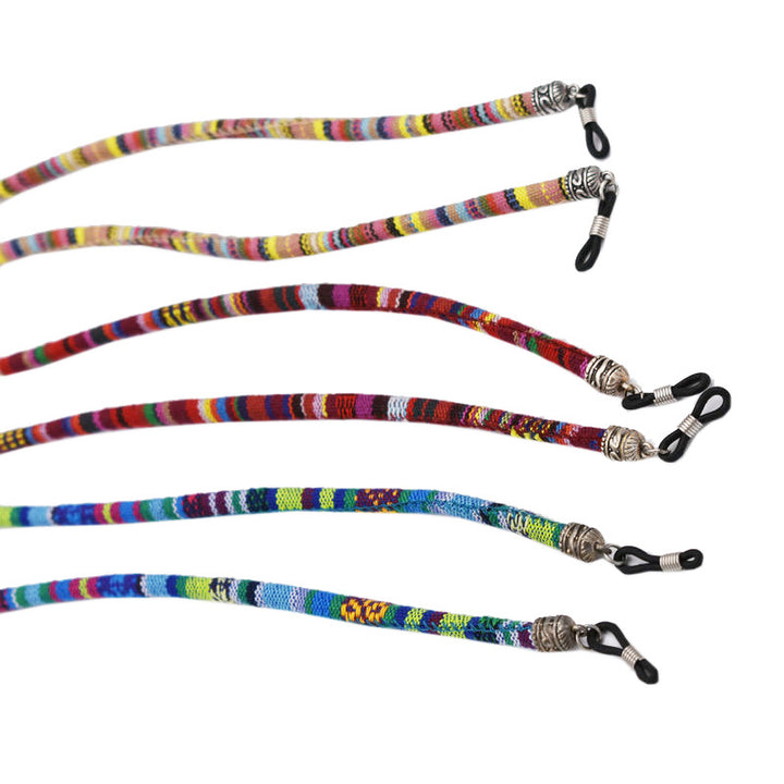 Colorful Woven Eyewear Chain Bowlift