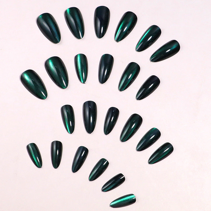 Premium Glossy Stiletto Press-On Nail Set Bowlift