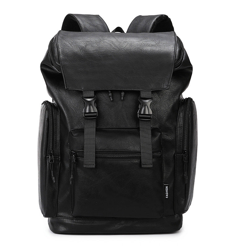 Vintage Style Leather Backpack Bowlift