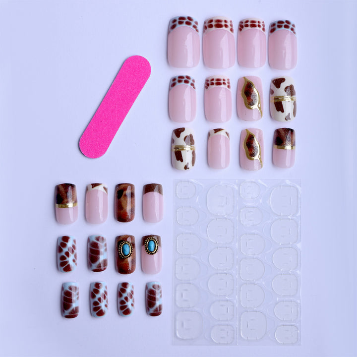Creative Art Nails with Animal Design Bowlift