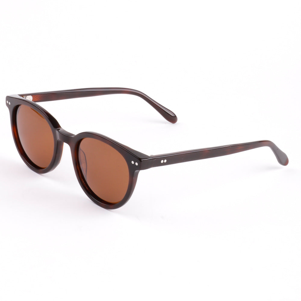 Women's fashionable sunglasses with an elegant, transparent frame and high-grade UV protection Bowlift