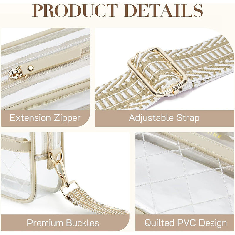 Transparent Cosmetic Organizer Bag Bowlift