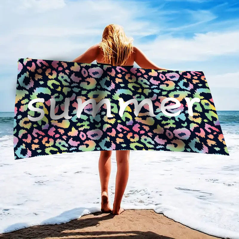 Nautical-Themed Beach Towel Bowlift