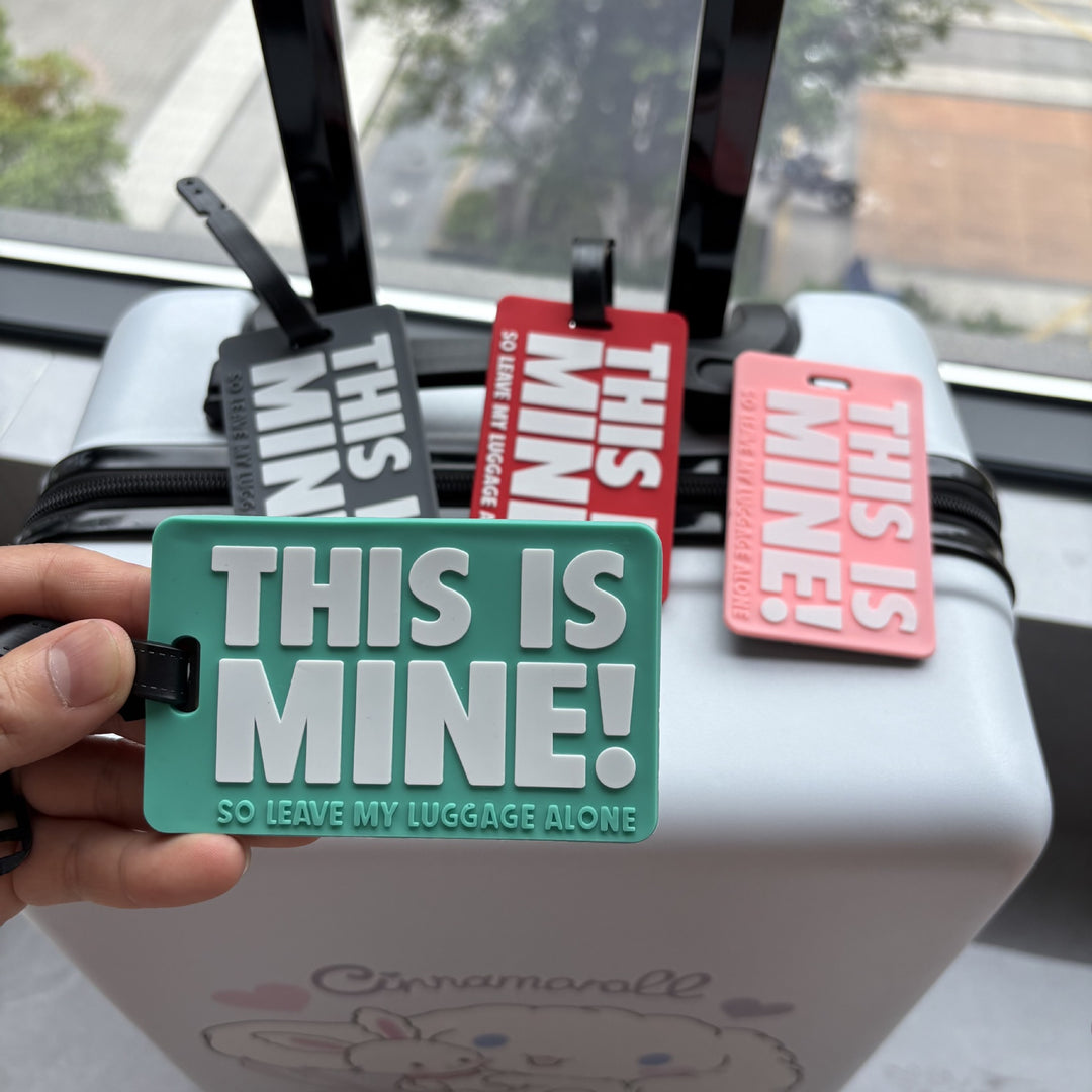 Fun Travel Statement Luggage Tag Bowlift