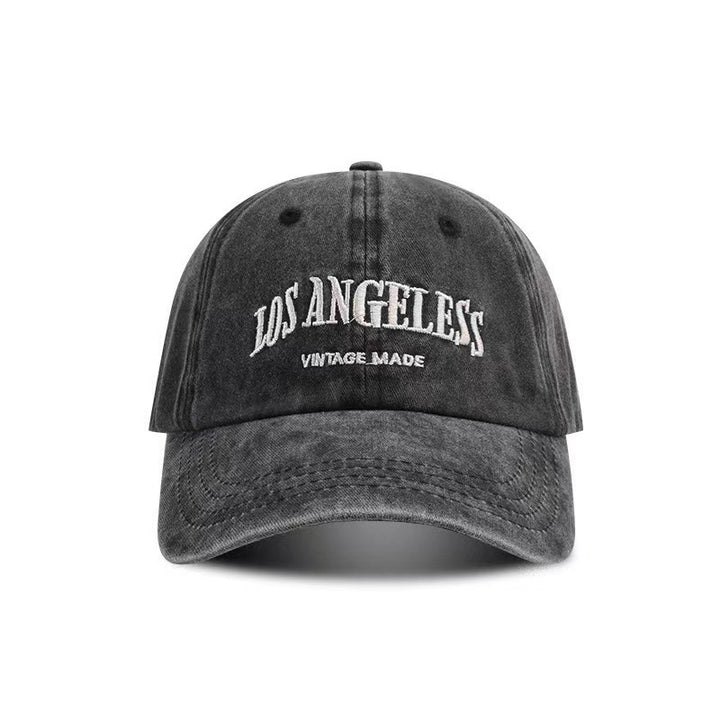 Men's Vintage-Inspired Distressed Baseball Cap Bowlift