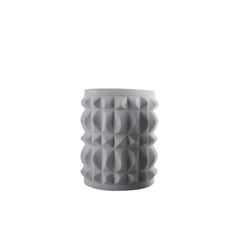 Textured Decorative Ceramic Vase