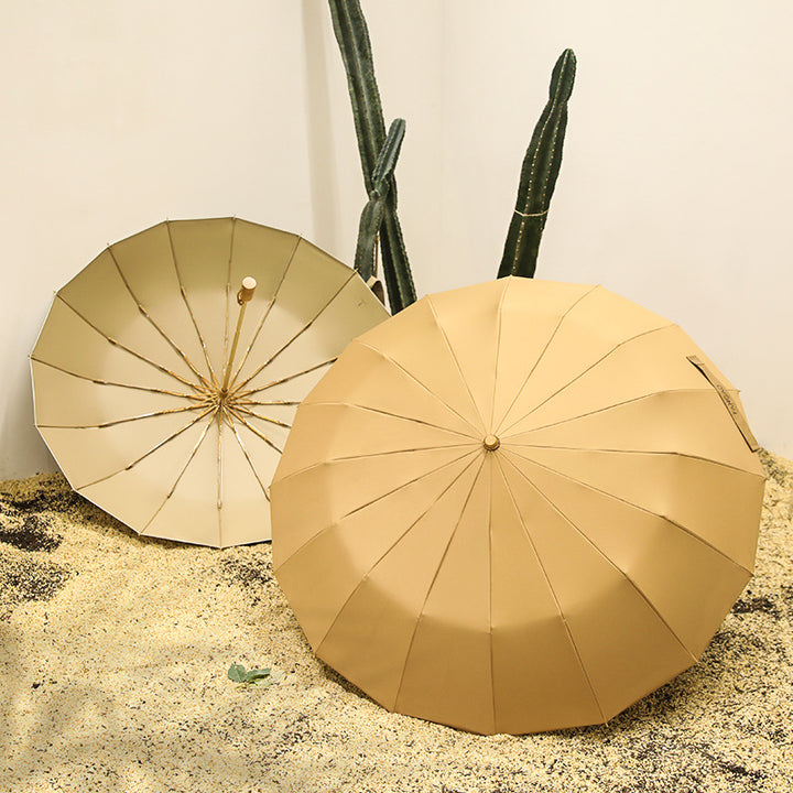 Women collapsible umbrella with elegant design Bowlift