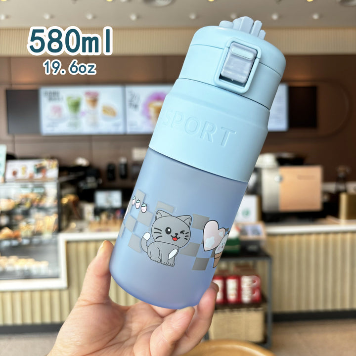 Women's Creative Insulated Drinking Bottle with Original Design Bowlift