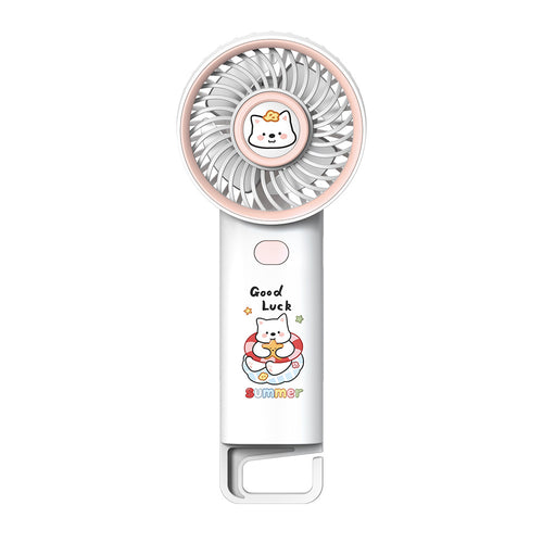women's portable mini fan with cute cat design Bowlift