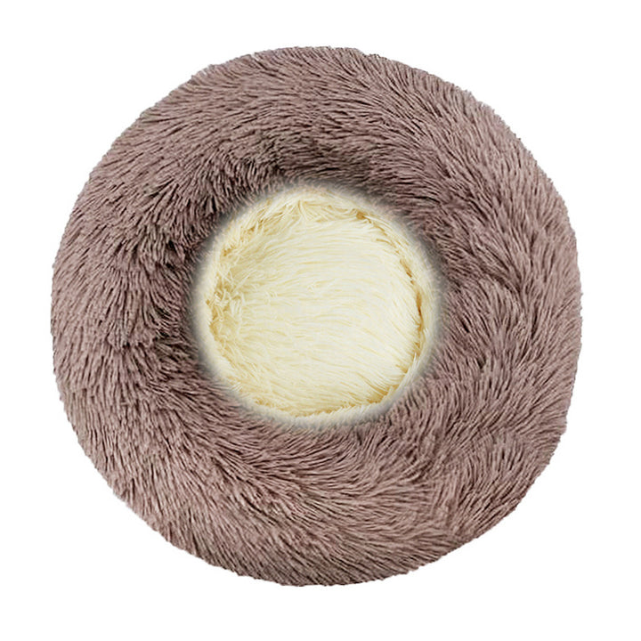 Round Plush Sleeping Bed  Dog Bed