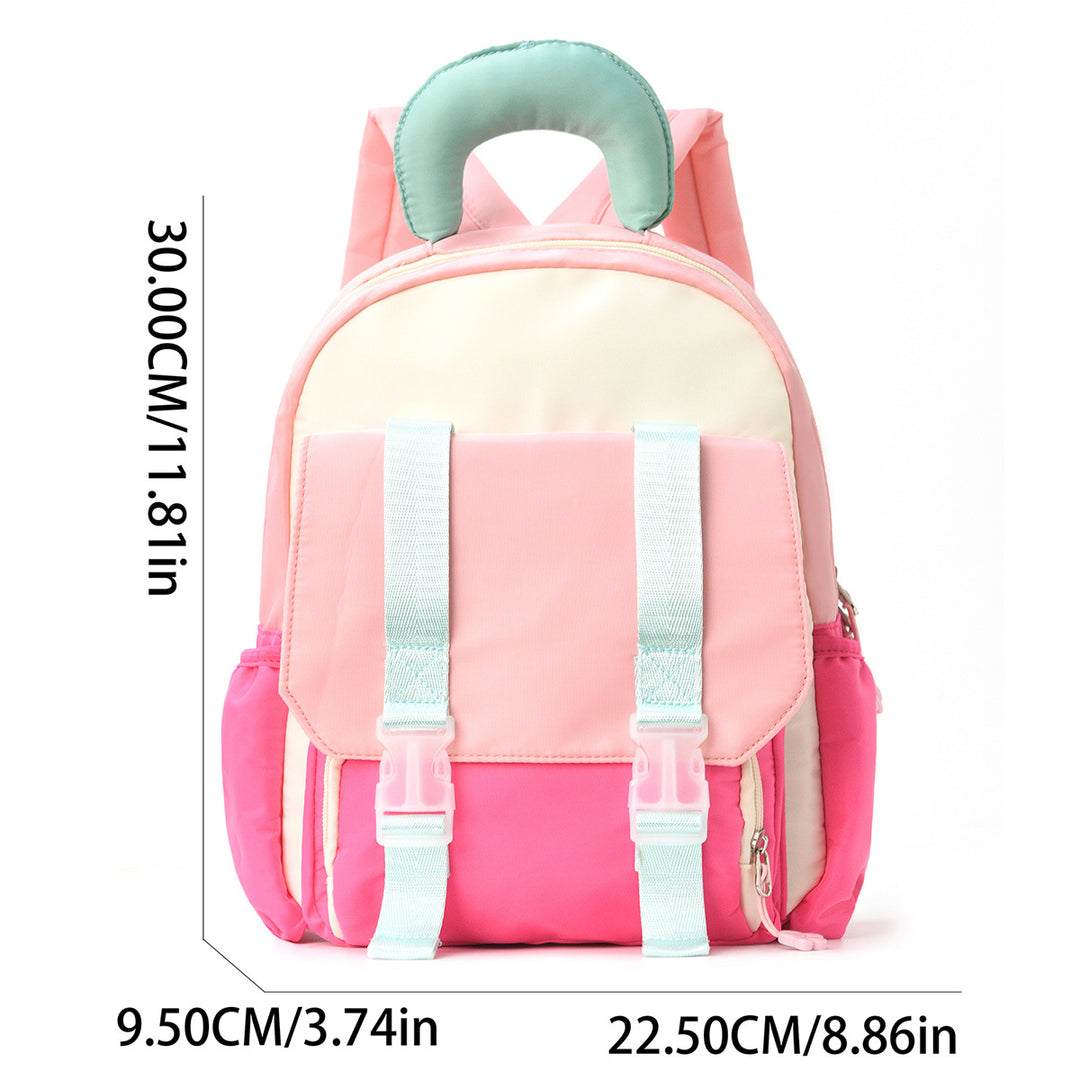 Colorful school backpack Bowlift