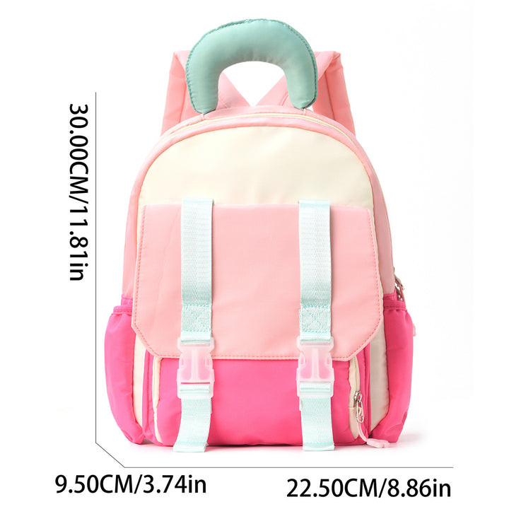 Colorful school backpack Bowlift