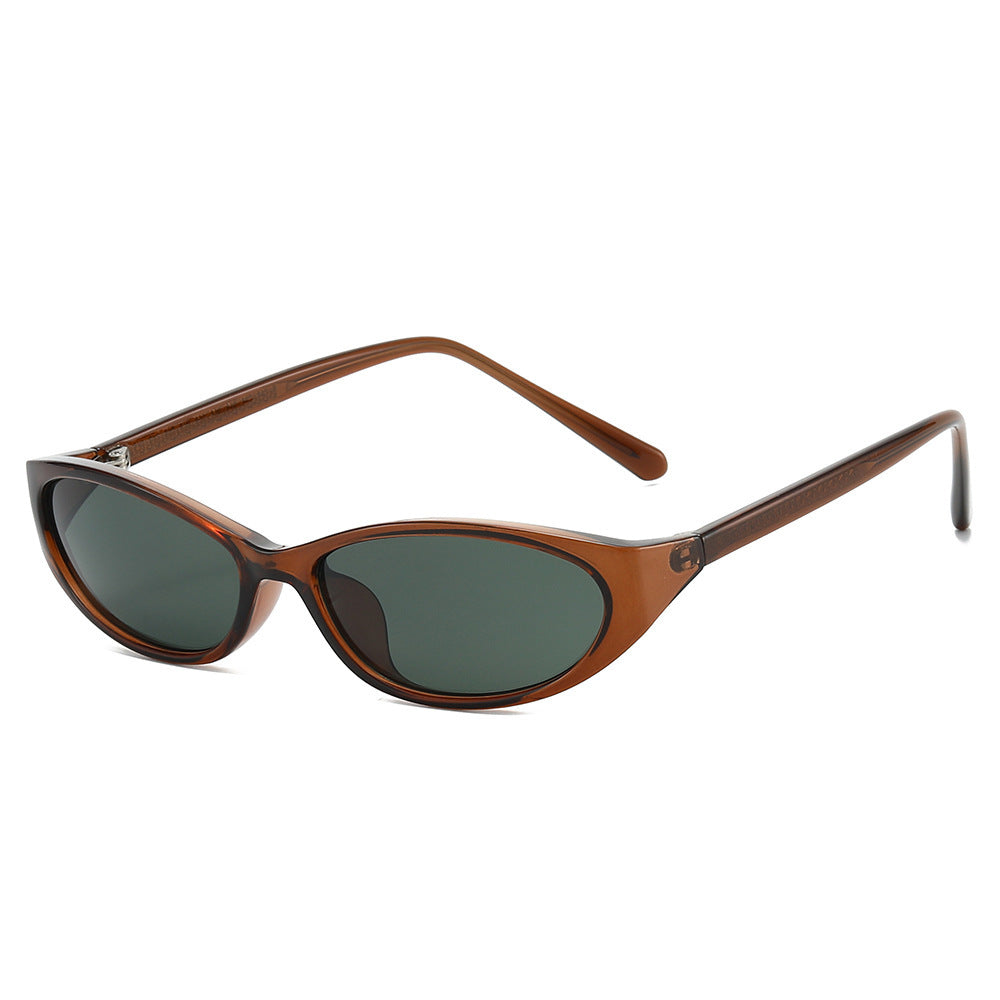 Cat-Eye Fashion Sunglasses with Decorative Accents Bowlift