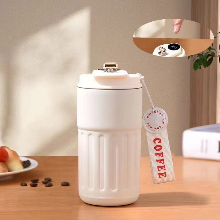 Unisex insulated coffee mug with practical lid Bowlift