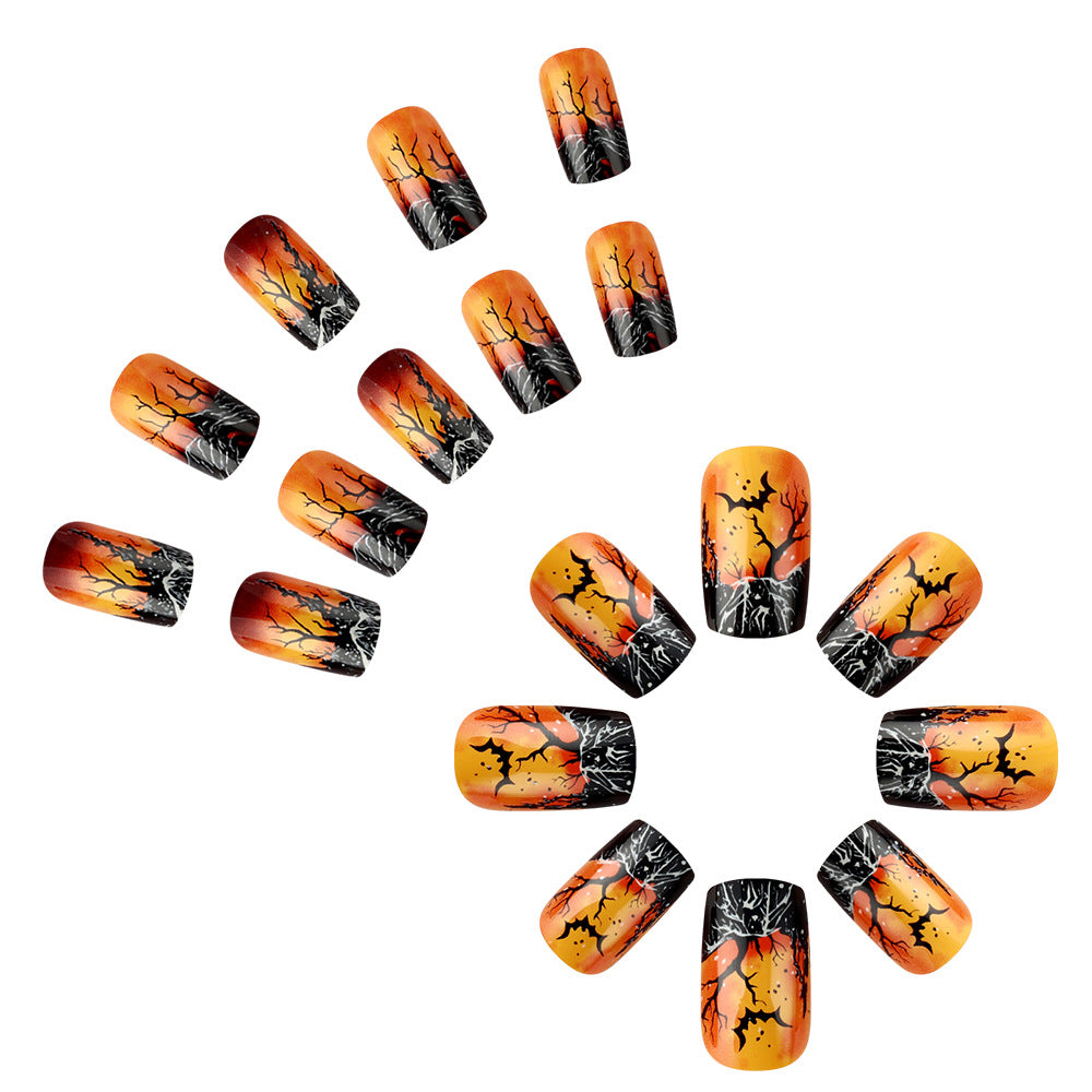 Creative Halloween-Themed Nail Art Set Bowlift