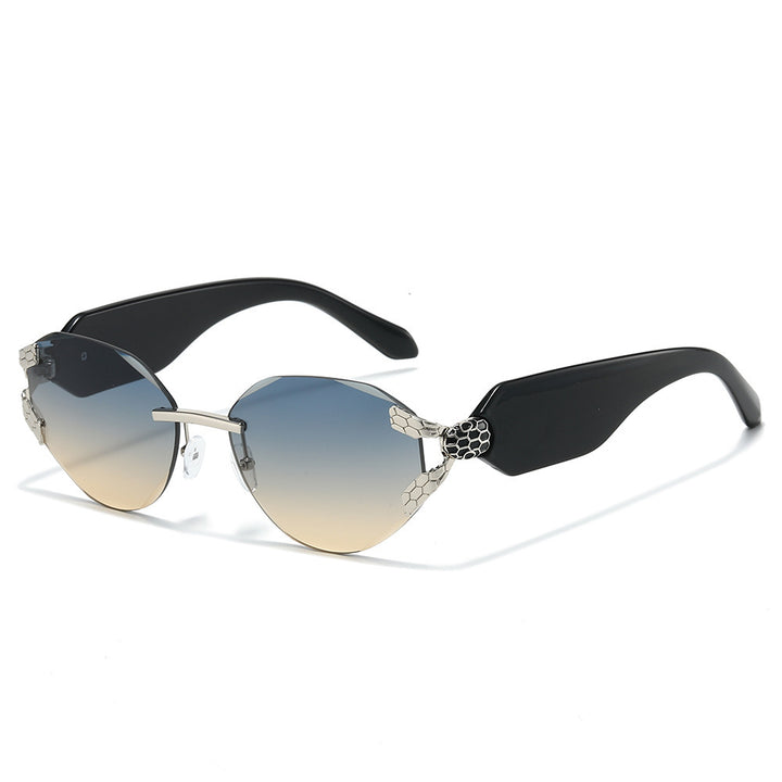 Elegant Cat-Eye Sunglasses with Unique Design Bowlift