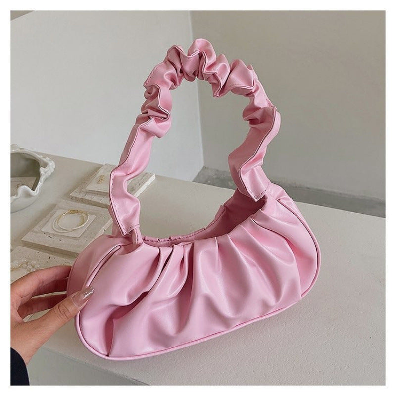 WoFashionable Ruched Handbag Bowlift
