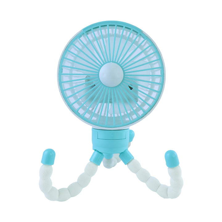 Women's Portable Flexi- Hand Fan with Flexible Stand Bowlift