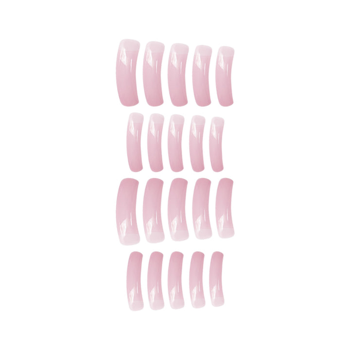 Elegant Square Tip Acrylic Press-On Nails Bowlift
