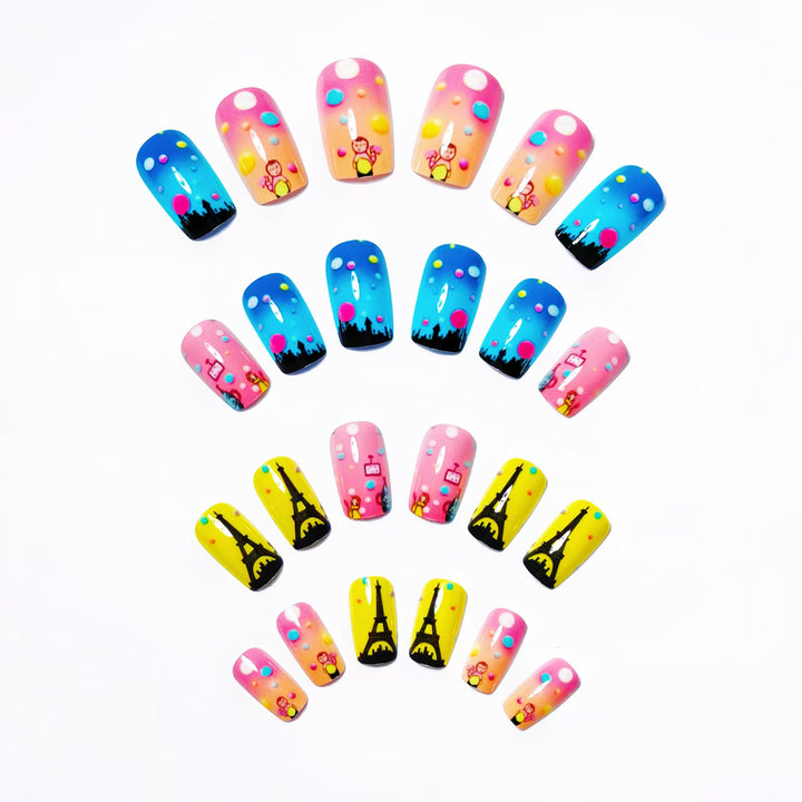 Creative Nail Art with Parisian Motifs Bowlift