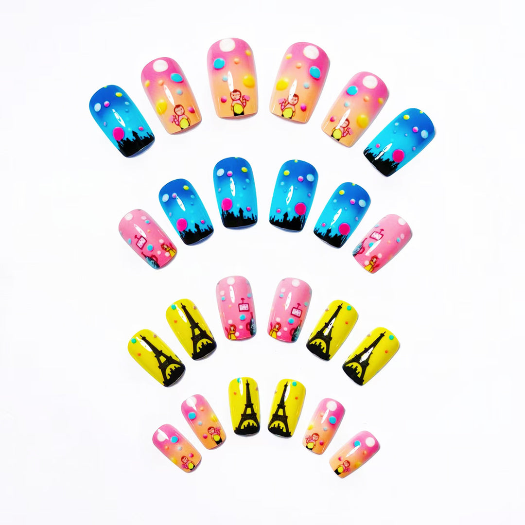 Artistic Scenic Nail Art Bowlift
