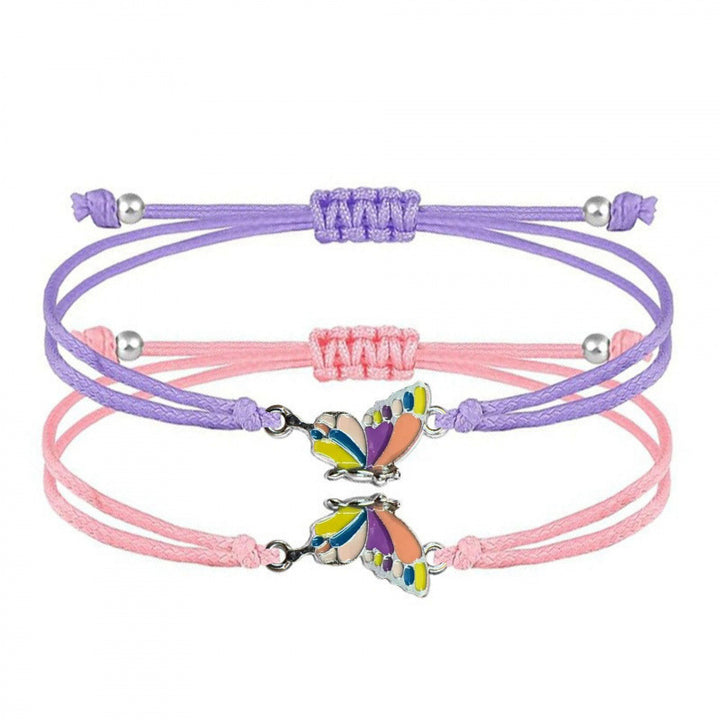 Butterfly Charm Necklace and Bracelet Set Bowlift