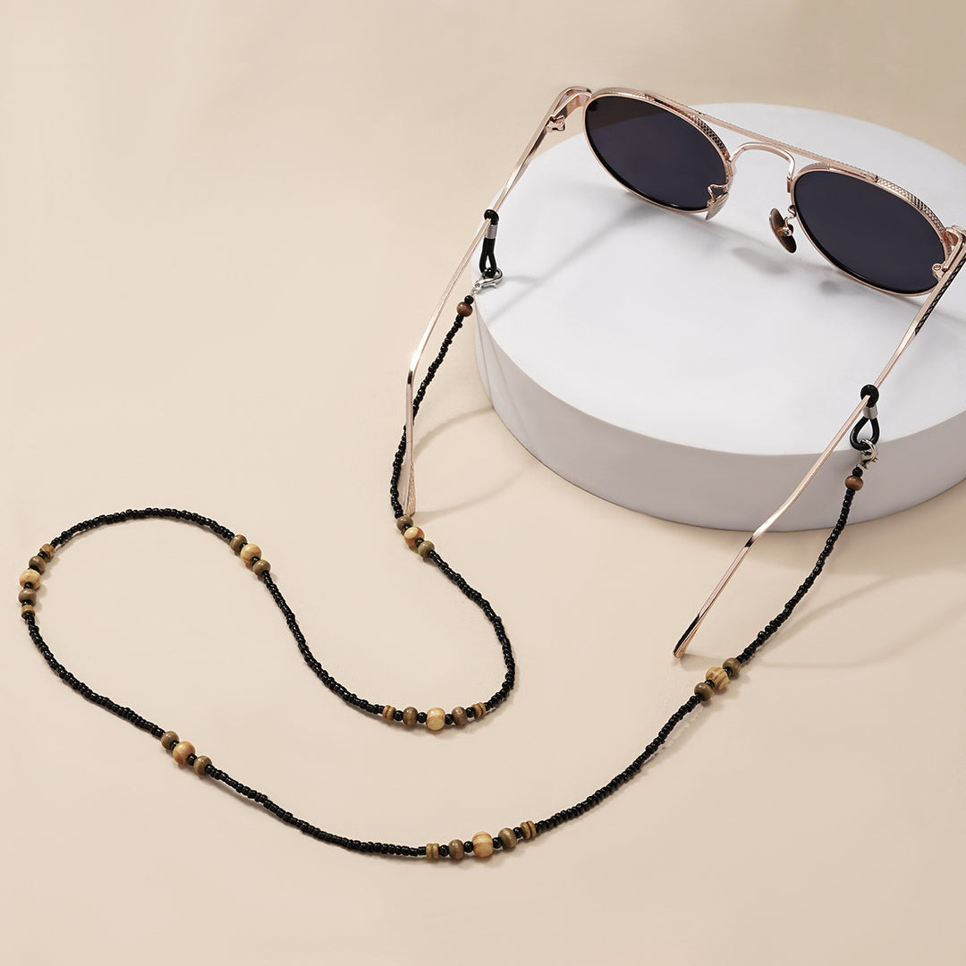 Artistic Beaded Eyewear Chain Bowlift