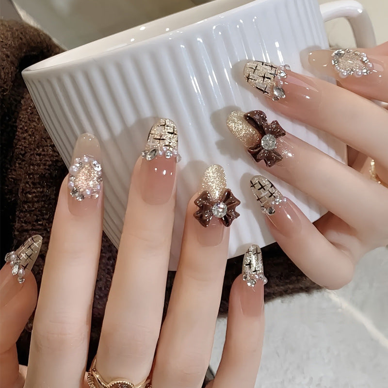 Premium Acrylic Press-On Nail Tips Bowlift