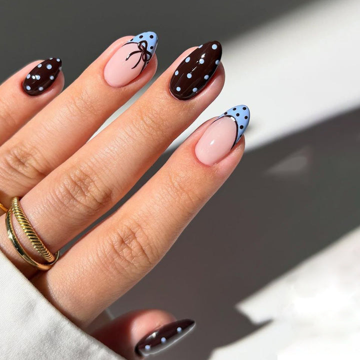 Artistic Gel Nail Art Design Bowlift