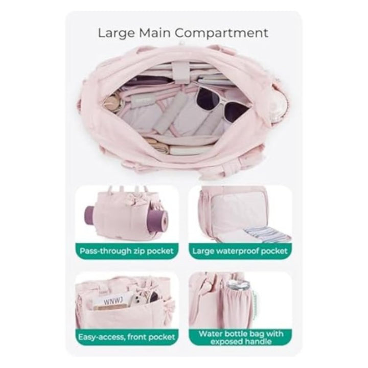 Fashionable shoulder bag with bow detail Bowlift