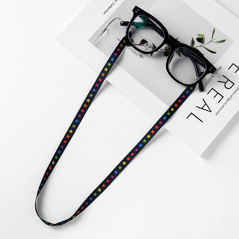 Stylish Star Pattern Eyewear Retainer Bowlift