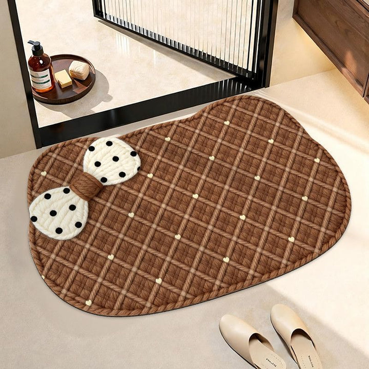 Cozy Decorative Bath Mat Bowlift