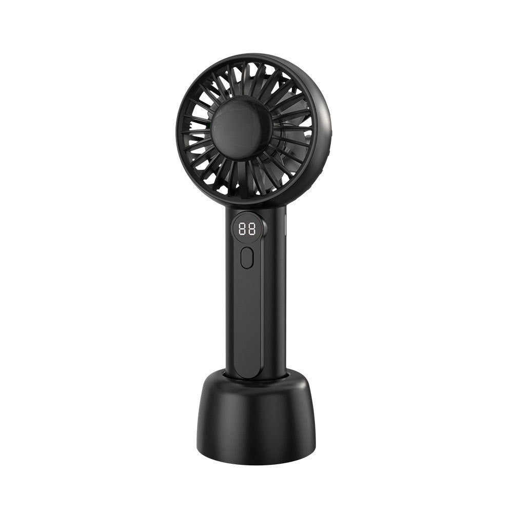 Unisex Handheld Digital Display Fan Bowlift