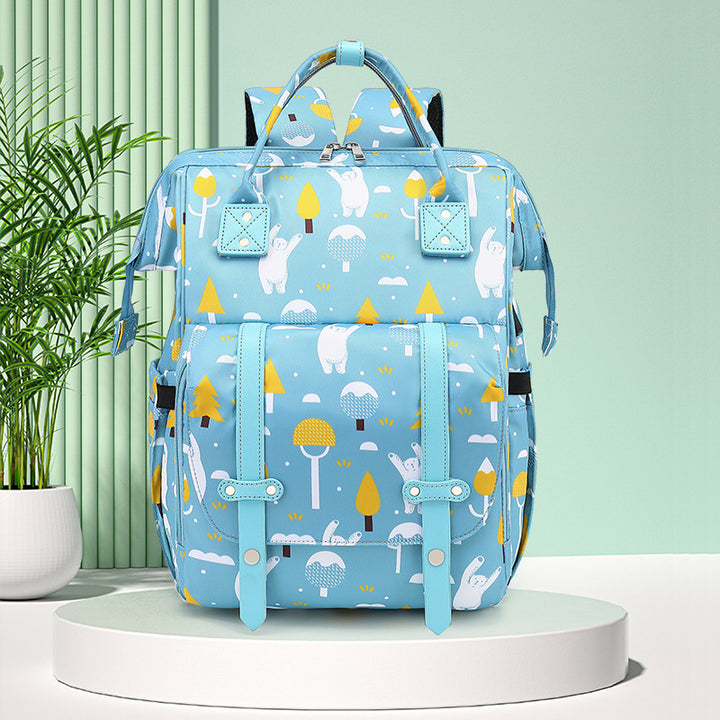 Patterned Backpack Bowlift