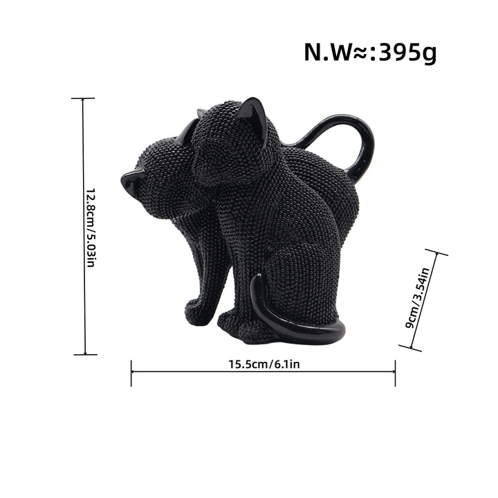 Decorative Cat Figurine Bowlift