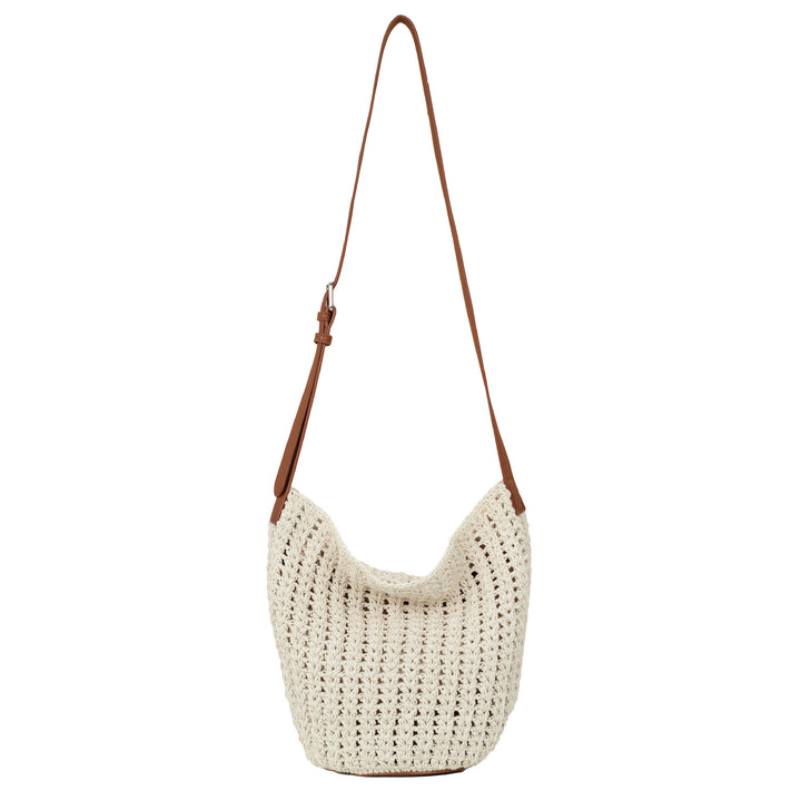 Handbag Made of Crocheted Material Bowlift