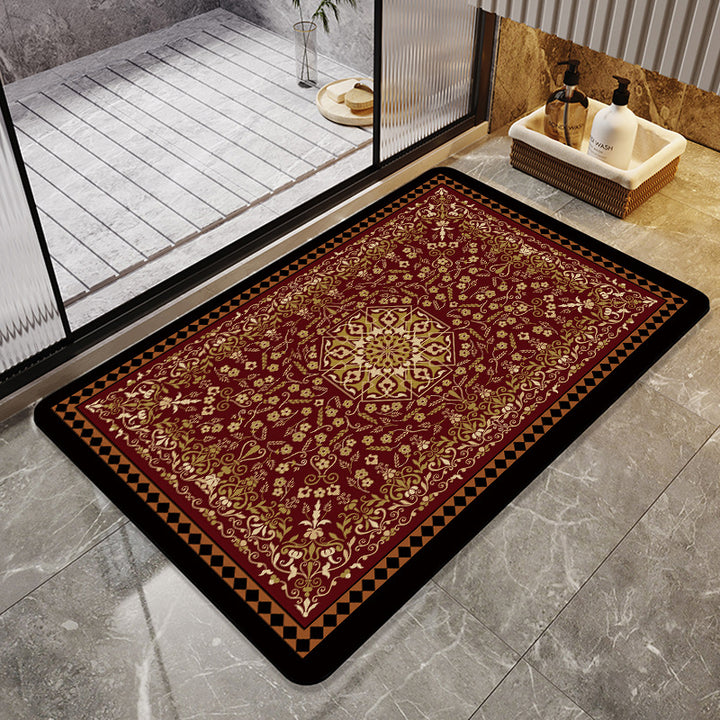 Artistic Multicolored Area Rug Bowlift