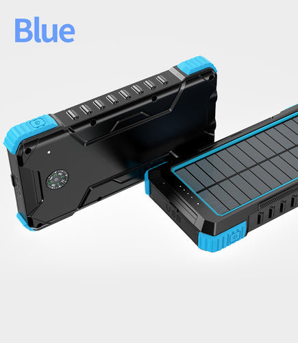 Solar Powerbank with Multiple USB Ports by Bowlift