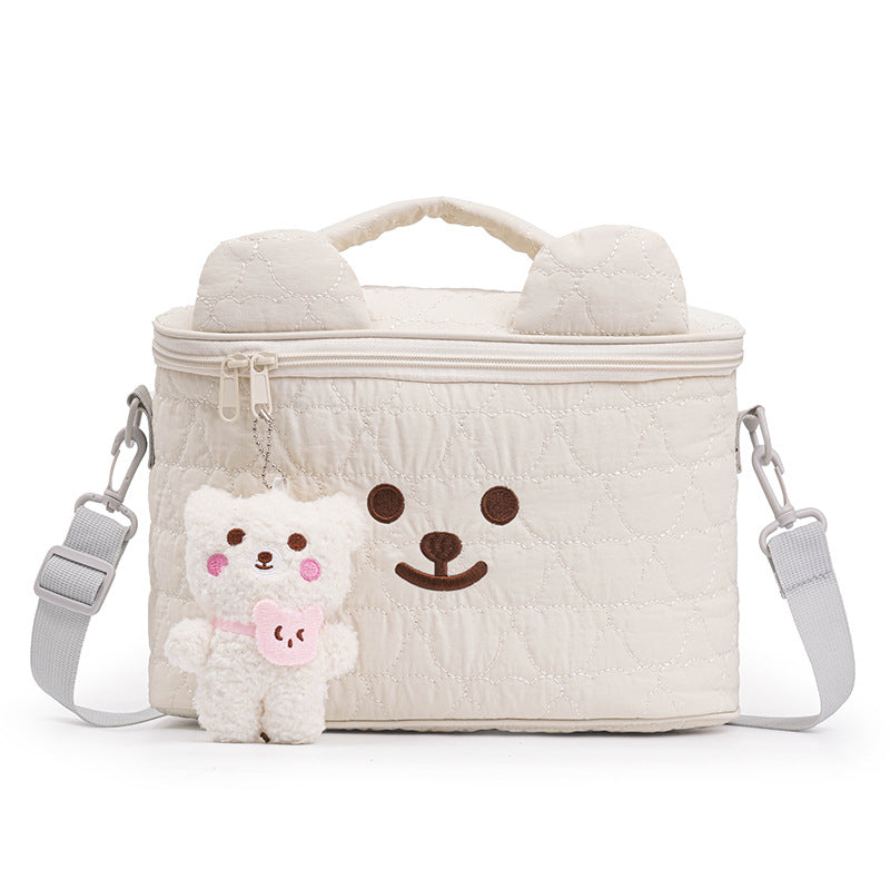 Quilted Animal Design Lunchbox Bowlift