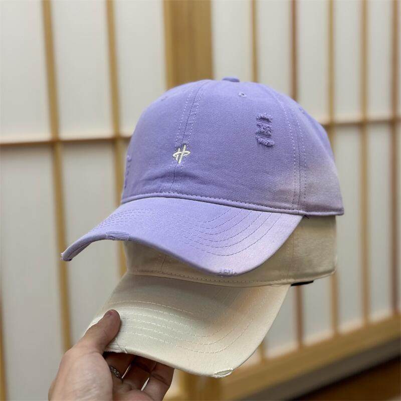Women's Distressed Vintage Baseball Cap Bowlift