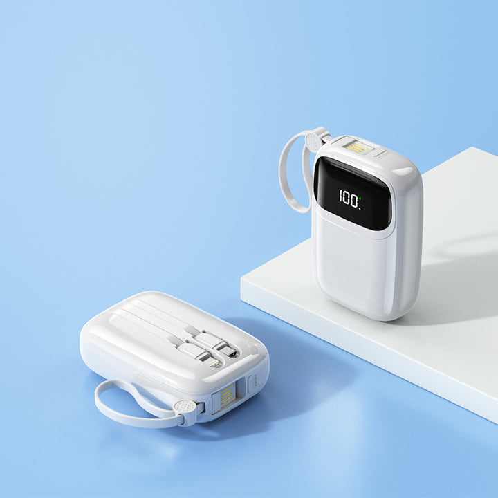 Portable power bank with LED display Bowlift