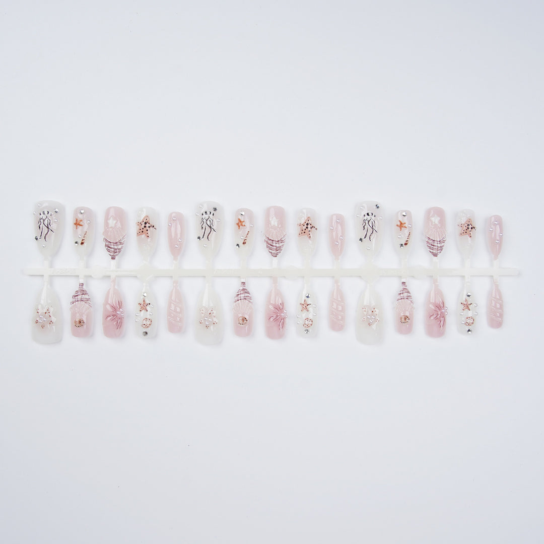 Stick-On Fingernails Bowlift